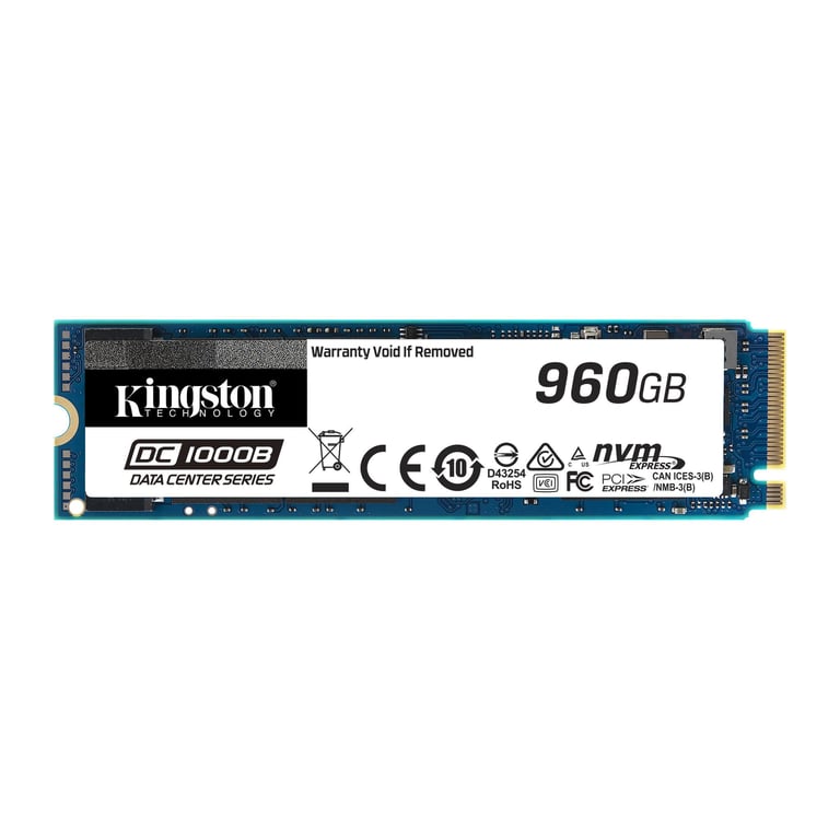 Kingston Technology DC1000B 960 Go .2 PCI Express 3.0 NVMe 3D TLC Neuf