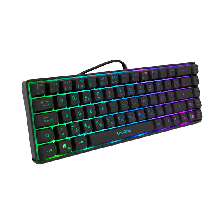 Coolbox Deepgaming Tm065 RVB Mini clavier de jeu Neuf - vue 3
