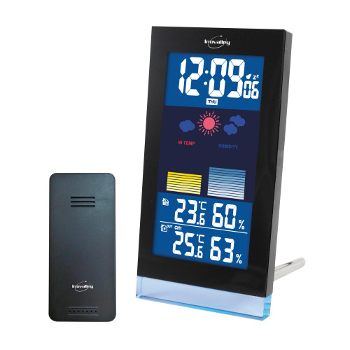 Station météo avec écran LCD couleur Neuf - vue 4