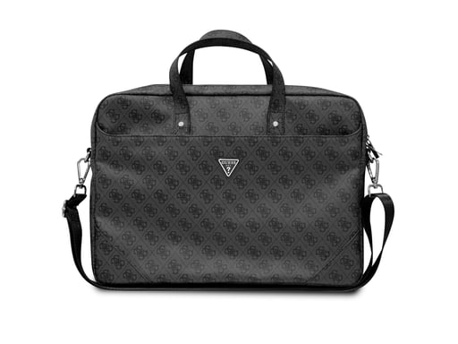 Guess Bolsa para portátil de 16'' Modelo Hot Stamp Negro
