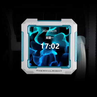 Thermalright Frozen Warframe PRO 360 Procesador Sistema de refrigeración líquida todo en uno 12 cm Blanco 1 pieza(s)