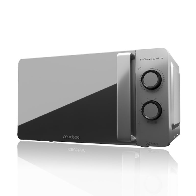 Micro-Ondes Cecotec ProClean 3160 – 20L, Gril 800W, Technologie 3DWave