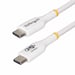 StarTech.com Cable de Carga para Portátil USB-C de 4m - Cable USB Tipo C USB 2.0 para Portátil - Blanco - Cable con Certificación USB-IF - PD 240W EPR