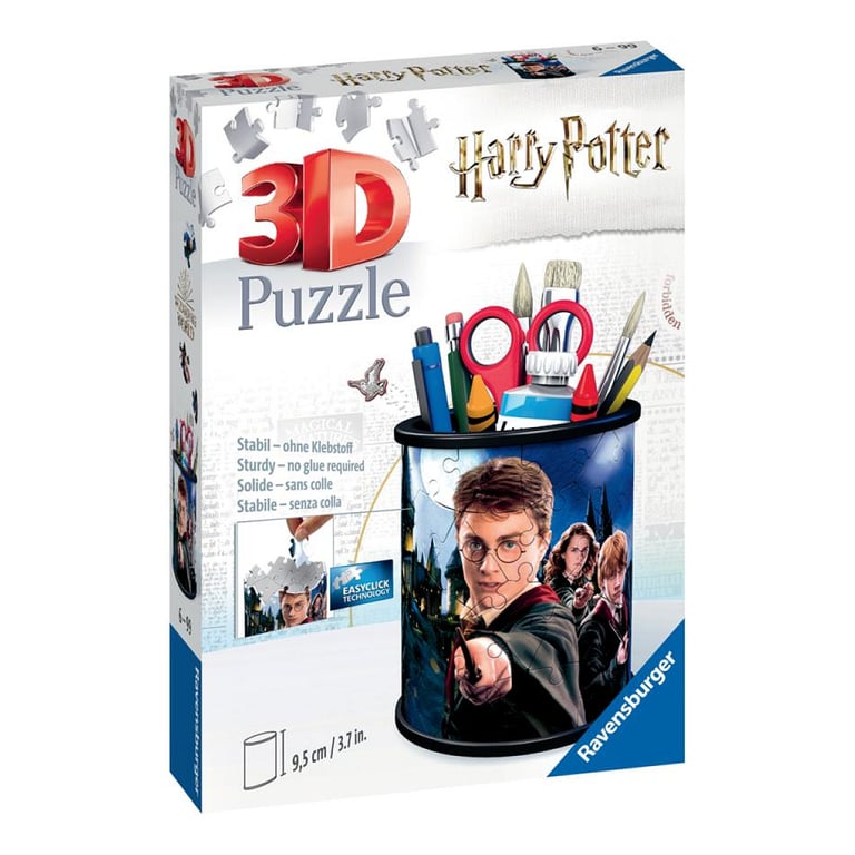 Puzzle 3D 54 pièces : Pot à crayons Harry Potter Ravensburger France - vue 3