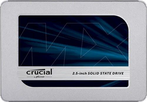 Crucial SSD MX500 500 Go, SATA3, 2,5' 560r/510w Mo/s