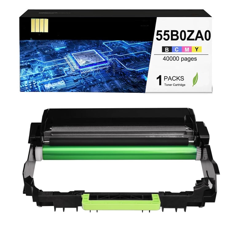 Cartouche Toner 55B0ZA0 Compatible pour B3340dw MB3400 MB3442 MB3442i MS431 MS331dn B3442dw MS431dn Neuf