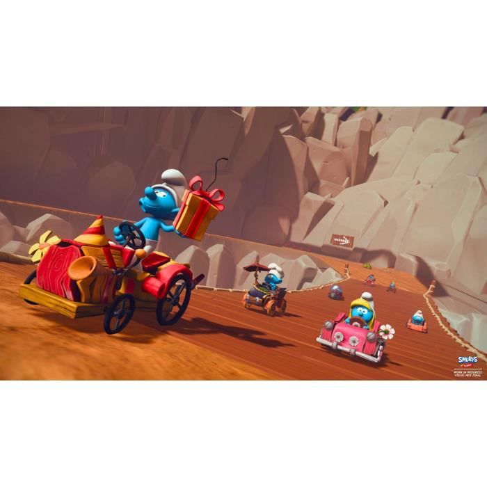 Schtroumpfs Kart - Jeu PS4 - Neuf