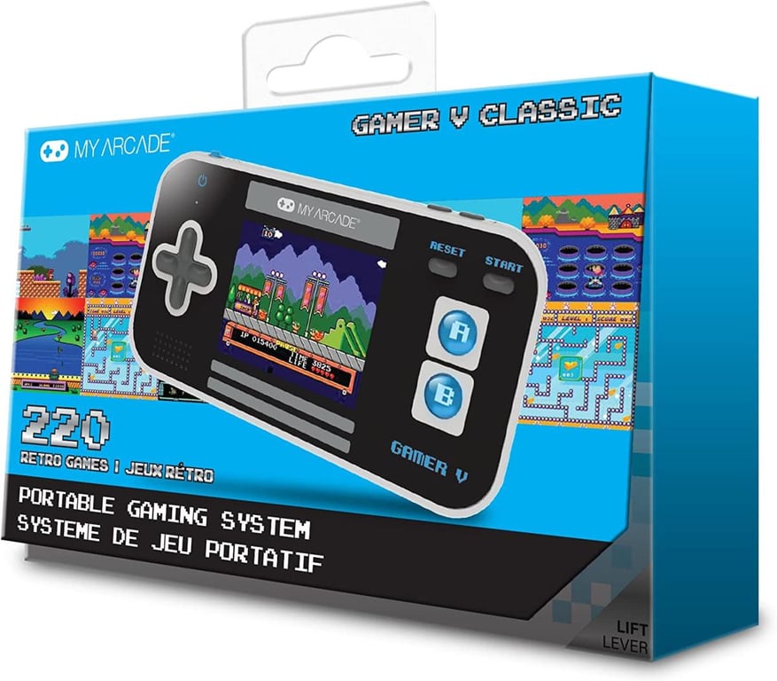 Console portable My Arcade Gamer V classique 220 jeux Écran 6 3 cm - vue 9