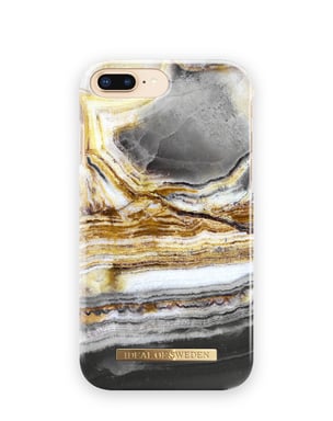 Custodia per Apple iPhone 6 Plus/7 Plus/8 Plus Fashion Case Cosmos Marble Design