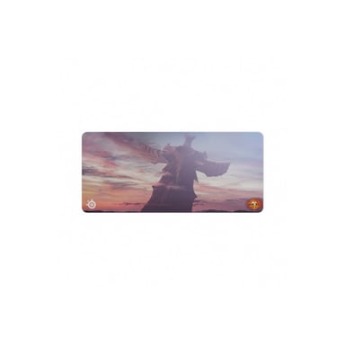 Tapis de souris STEELSERIES QcK XXL World of Warcraft 20e anniversaire 900 x 400 x 4 mm Multicolore