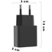 Chargeur secteur Sony USB 15W Quick Charge 3.0 Noir
