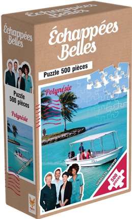 Puzzle Topi Games Echappées Belles Polynésie 500 Pièces – Découverte Océanique - vue 3