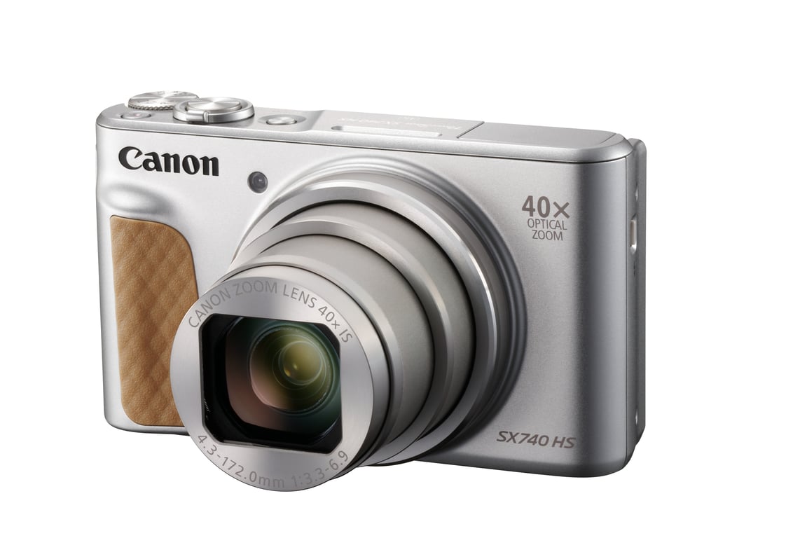 Canon PowerShot SX740 HS 1/2.3  Appareil-photo compact 20,3 MP CMOS 5184 x 3888 pixels Argent - Neuf