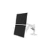 Bras double pour écrans Ergotron LX Pro 45-690-290 2x27'' 20 kg hauteur réglable gestion câbles Blanc