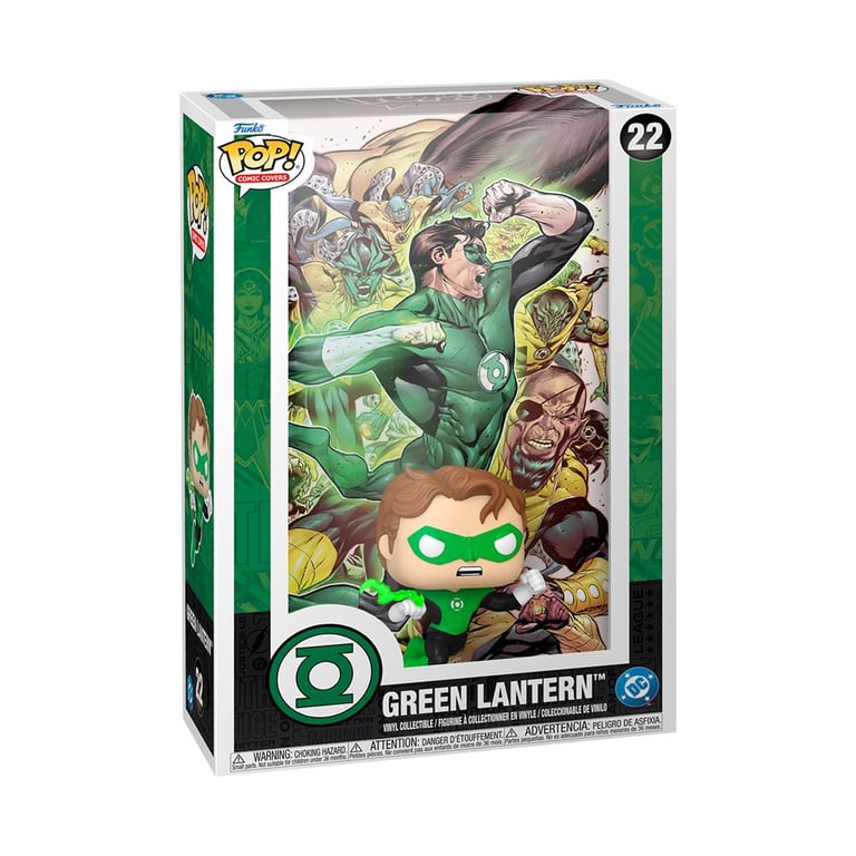 Figurine Funko Pop Comic Cover DC Lantern - vue 2