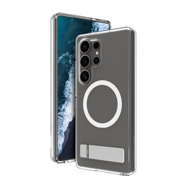 dbramante1928 Iceland Pro Qi2 Kick funda para teléfono móvil 17,3 cm (6.8'') Transparente