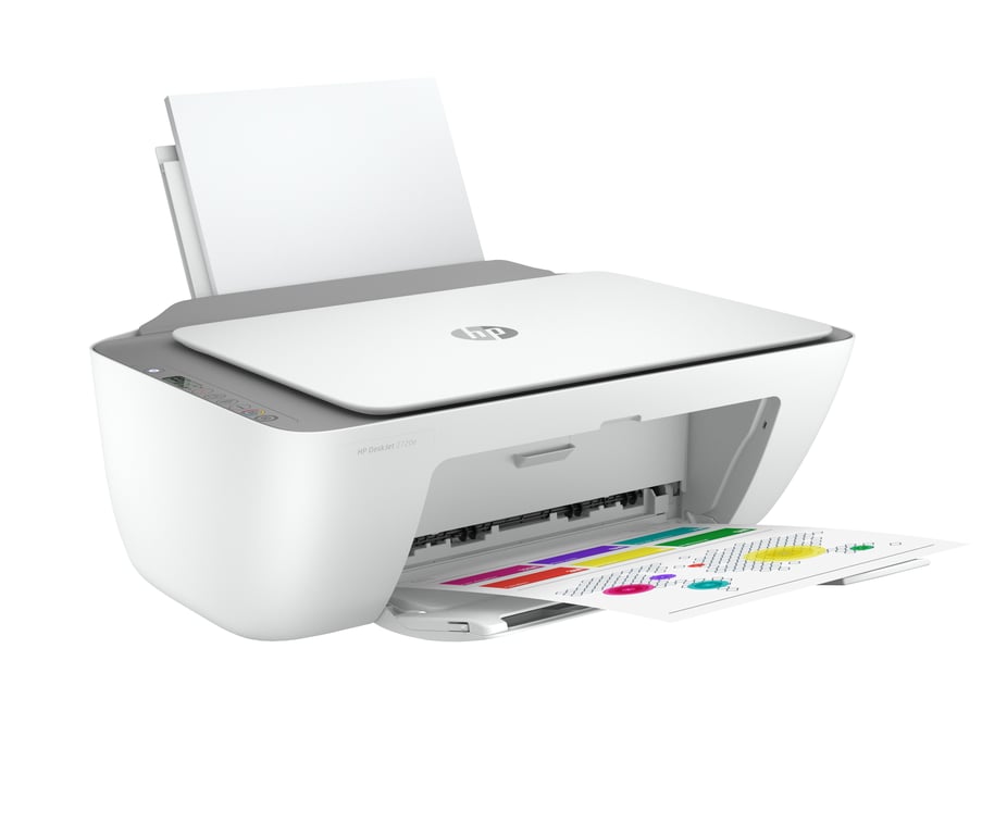 HP DeskJet imprimante multifonction jet d'encre thermique A4 4800 x 1200 Scanner photocopieuse WiFi - vue 4