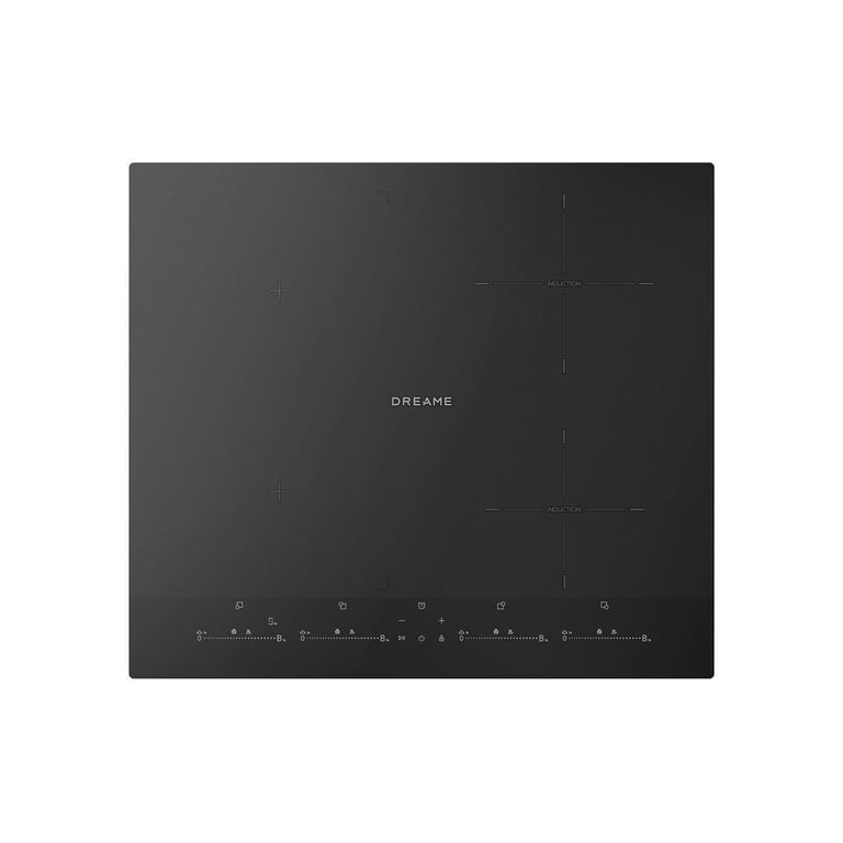 Plaque induction 4 feux DREAME EZ60 60 cm 4 zones zone modulable - vue 2