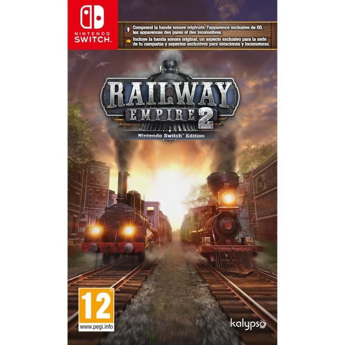 Railway Empire 2 Jeu Nintendo Switch Deluxe Edition - vue 3