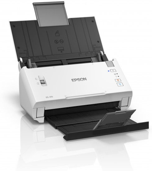 Epson WorkForce DS 410 Scanner de documents Capteur d'images de contact CIS Recto verso A4 600 dpi x 600 dpi jusqu'à 26 ppm mono / jusqu'à 26 ppm couleur Chargeur automatique... - vue 7