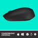 Logitech M171 Black-K Ratón inalámbrico RF ambidiestro óptico 1000 DPI