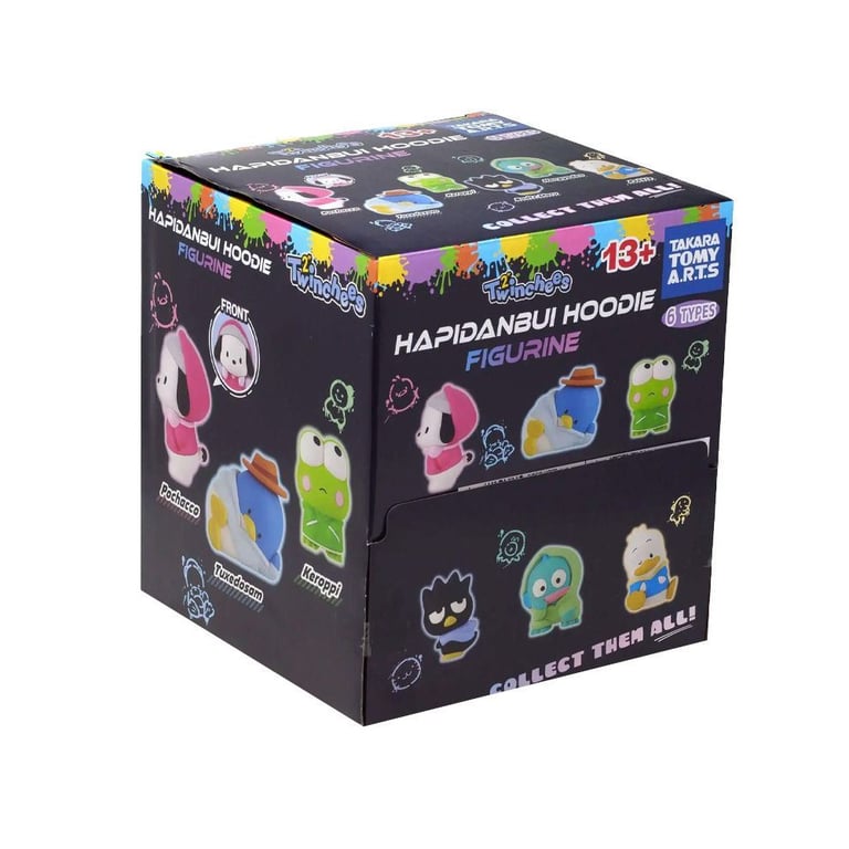 Figurine Tomy Twinchees Sanrio Hapidanbui Hoodie Modèle aléatoire - vue 2