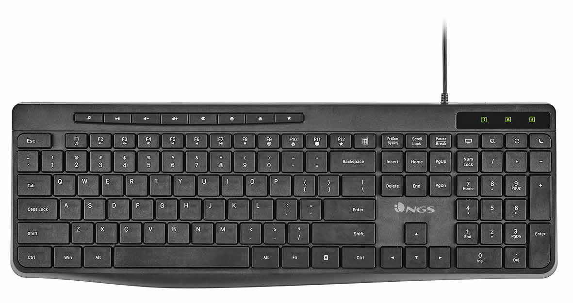 NGS Nom : Clavier filaire Spectra Neuf - vue 1