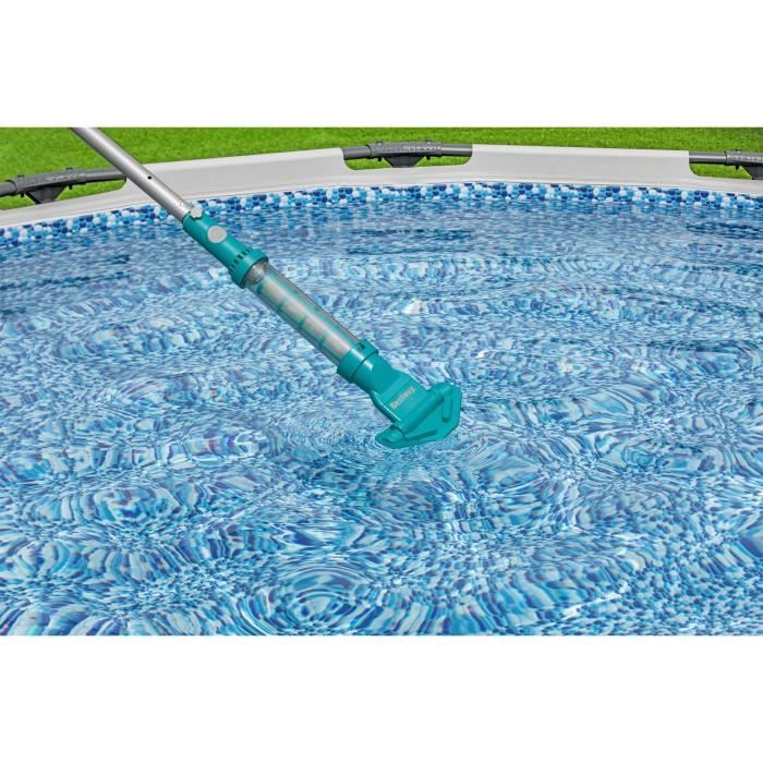 BESTWAY - Aspirador eléctrico recargable Aquasurge?, tiempo de funcionamiento 50 minutos, para piscinas de hasta 6,10m de diámetro.