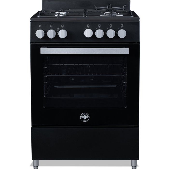 Cuisinière à gaz La Germania PIA60GN 60 cm 4 foyers 10 35 kW - vue 3