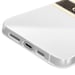 Coque pour Apple iPhone 13 Pro Stripe Charm avec breloque Marron