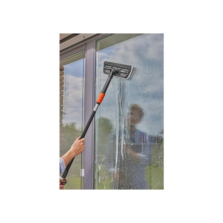 Balai lave vitre avec raclette et microfibre Cleansystem GARDENA 18808 - vue 4