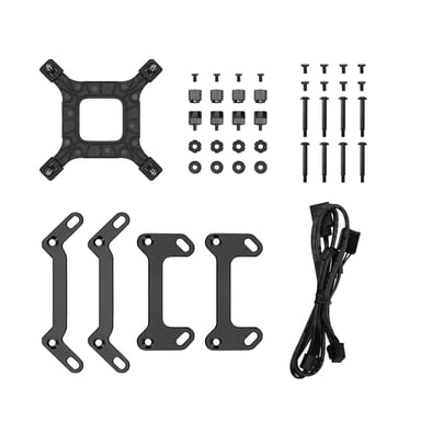 DeepCool LQ240 Processeur Kit de refroidissement du liquide 12 cm Noir 1 pièce(s)
