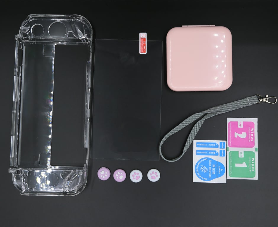 Housse de protection Nintendo Switch OLED 8 pièces Mixte - vue 4