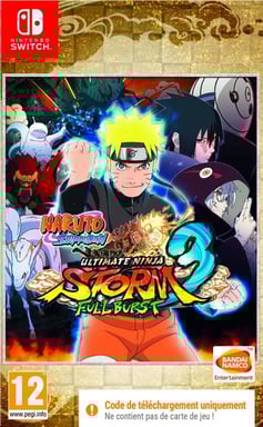 BANDAI NAMCO Entertainment Naruto Shippuden : Ultimate Ninja Storm 3 Full Burst - Code in a Box Standard Allemand, Anglais, Espagnol, Français, Italien, Russe Nintendo Switch