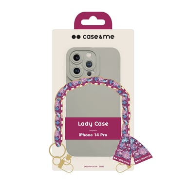SBS Lady guscio protettivo per telefoni cellulari 15,5 cm (6,1'') Avorio Apple iPhone 14 Pro cover