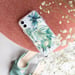 Selencia Coque très protectrice Zarya Fashion pour Samsung Galaxy A22 (5G) - Jungle Leaves