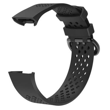 Bracciale Fitbit Charge 3/4 in silicone Nero (L)