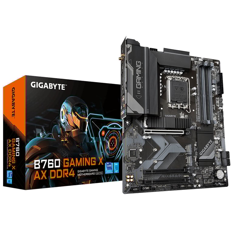 GIGABYTE B760 GAMING X AX DDR4 carte mère Intel B760 Express LGA 1700 ATX Neuf