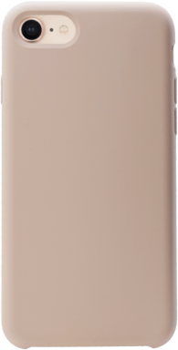 (Edición especial) Funda de gel de silicona suave para Apple iPhone 7/8/SE 2020/SE 2022, rosa arena