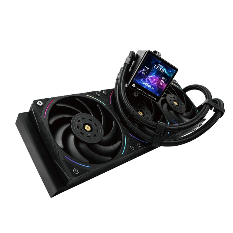 Thermalright Frozen Vision 360 V2 Kit Watercooling 360mm Écran 2 88 69 CFM ARGB Neuf - vue 2