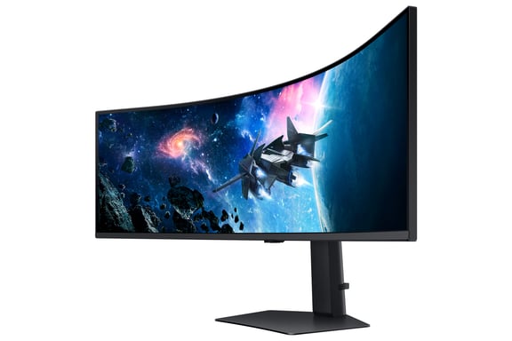 Samsung Odyssey G9 G95C 49'' Monitor PC da gioco DWQHD ininterrotto Nero