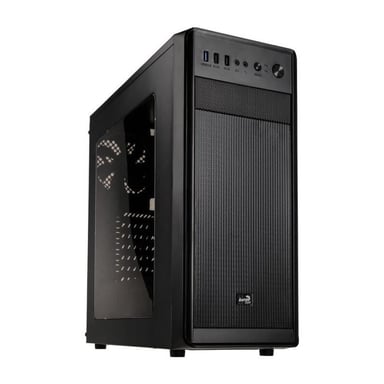 AEROCOOL PC CASE SI-5100 - Medium Tower - Negro - Cristal templado - Formato ATX ACCM-SI01011.11