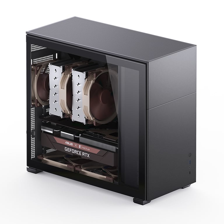 Jonsbo D41 STD Midi Tower Noir - Neuf