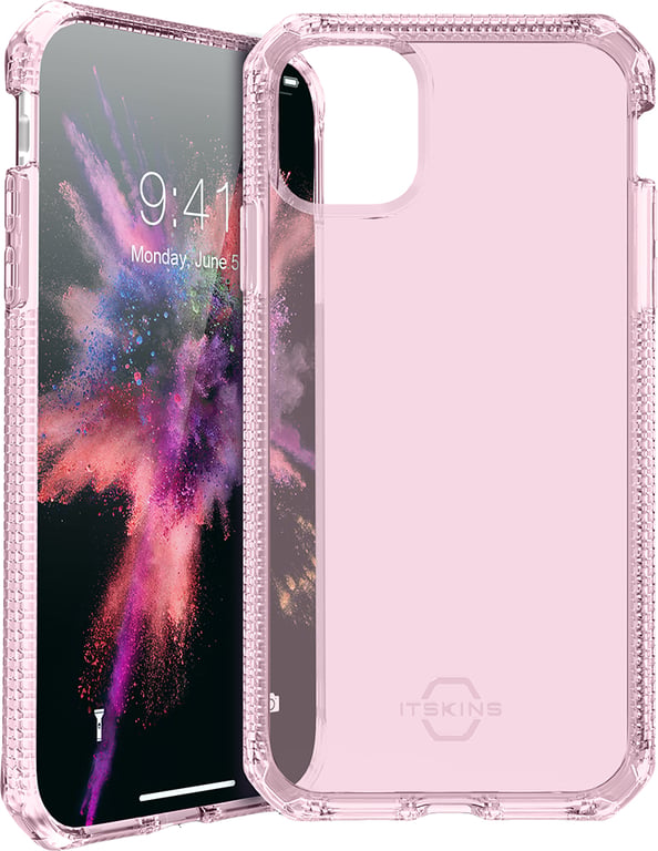 Itskins ITSPECLEARIP5819LP coque de protection pour téléphones portables Rose iPhone 11 Pro