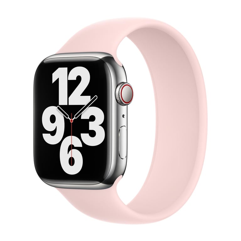Bracelet Boucle unique en Silicone pour Apple Watch | 44454649 mm Taille 5 Chalk Neuf