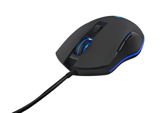G-Lab Kult Helium Mouse Ottico USB Type-A per destrimani 2400 DPI