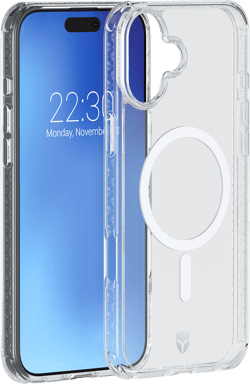 Coque renforcée MagSafe iPhone 16 Plus AIR 3m Transparente + Garantie à vie Force Case