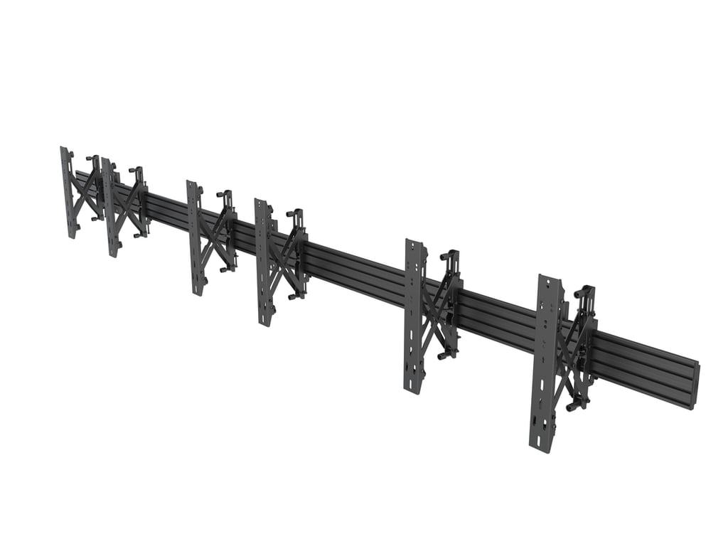 Fixation push in pop out MBW3U MULTIBRACKETS pour moniteur 101 6cm 40 165 1cm 65 Capacité 30 kg VESA 100 x100 600x400 mm - vue 4
