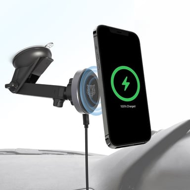 Tiger support voiture chargeur magsafe 15w pare-brise/board