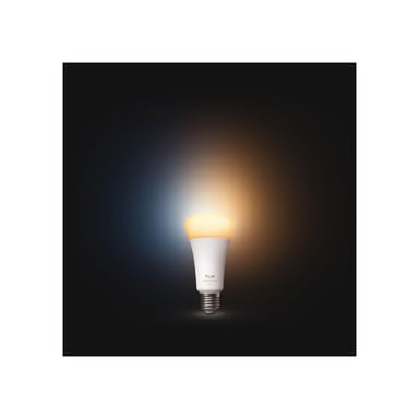 Ampoule connectée Philips Hue White ambiance A67 E27 1600 lm (11,8W, Bluetooth/Zigbee, dimmable) Blanche